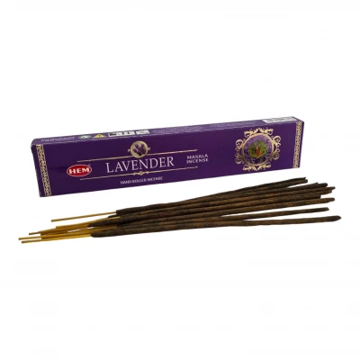 Lavender (Лаванда)  ароматические благовония масала 15 г