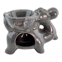 Аромалампа керамическая серая Верблюд (11х11х6 см)