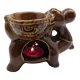 Аромалампа керамическая  коричневая Верблюд (11х11х6 см)