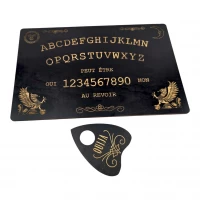 Спиритическая доска OUIJA,на французском языке,темная (44,5×29×0,8см)