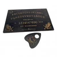 Спиритическая доска OUIJA ,на немецком языке,темная (44,5×29×0,8см)