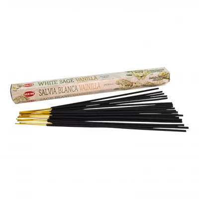 White Sage Vanilla (Белый Шалфей и Ваниль)(Hem) шестигранник