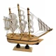 Модель парусника  (13.7 × 13 × 3 см)