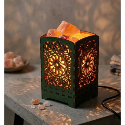 Соляная лампа из гималайской соли Мандала света (21х10,8х10,8 cм)