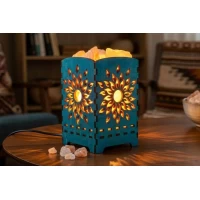 Соляная лампа из гималайской соли Сияние солнца (21х10,8х10,8 cм)