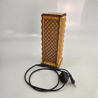 Соляная лампа из гималайской соли Цветок жизни (27х10,8х10,8 cм) Соляная лампа из гималайской соли Цветок жизни (27х10,8х10,8 cм)