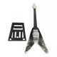 Гитара Gibson Flying V миниатюра дерево (24 × 8 × 1,5 см)