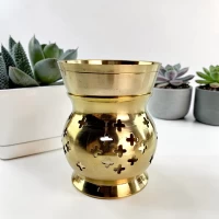 Аромалампа латунная (10х9,7х9,7 см) Аромалампа латунная (10х9,7х9,7 см)