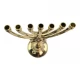 Подсвечник менора с звездой Давида латунный ( 18,5х 13,5х 7,9 см) Подсвечник менора с звездой Давида латунный ( 18,5х 13,5х 7,9 см)
