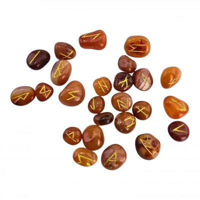 Руны из сердолика (25 камней) Руны из сердолика (25 камней)