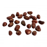 Руны из красной яшмы (25 камней) Руны из красной яшмы (25 камней)