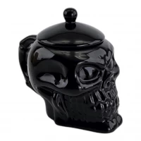 Чашка керамическая Череп  (13х16х6,7 см)