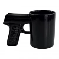 Чашка керамическая Пистолет  (10х15,5х4,47 см)