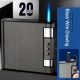 Портсигар с зажигалкой USB (10,6х9,6х2 см) Портсигар с зажигалкой USB (10,6х9,6х2 см)