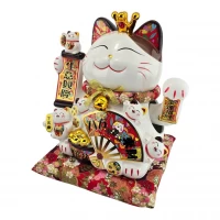 Кошка Манэки Нэко керамическая (31х30х20,5 см) Кошка Манэки Нэко керамическая (31х30х20,5 см)
