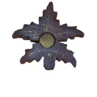 Подставка под благовония Лист розовое дерево (8х8,5х1 см)