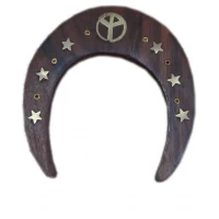 Подставка под благовония  Подкова розовое дерево (10х9,5х1 см)