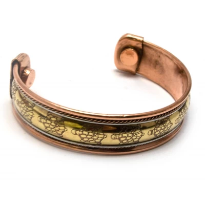 Браслет медный с магнитами Черепаха (№2)