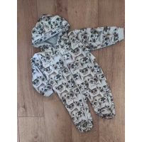 Комбез 3-х нитка (капюшон на х/б подкладке) Размер 18-24