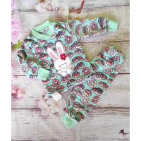 Пижама махра+ вышивка Размер 26-34