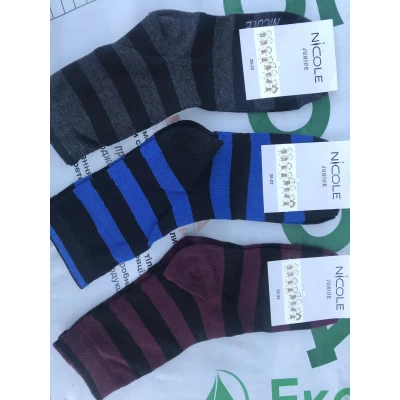 Носки Николь ликра полоска 20-22 ( 33-35 ) Украина Носки Николь ликра полоска 20-22 ( 33-35 ) Украина