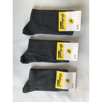 Носки женские Ликра хлопок 36-40 по 23 грн. Производство Турция, Цвет : антрацит