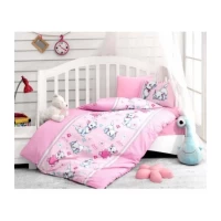 Постельное белье Cotton Box BEBEK MIYAV PEMBE Турция