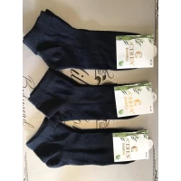 Носки CEREN ликра хлопок средние сетка мужские 41-44 темно синего цвета Турция