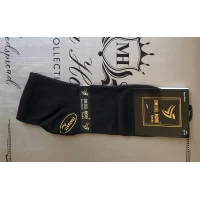 Носки DM DEL MORE полусредний бесшовный хлопковый 41-44 в чёрном цвете Турция