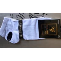 Носки DM DEL MORE полусредний бесшовный хлопковый 41-44 в белом Турция	