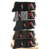 Носки PUNTO ликра хлопок мужские классические 42-45 в ассорти Турция