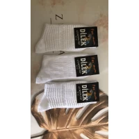 Носки Шёлк DILEK мужские, размер 39-42 и 43-46 , цвет белый Турция 