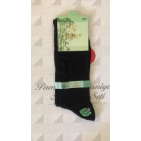 Носки Бамбук классика мужская ( летние ) в чёрном цвете 41-44 Турция