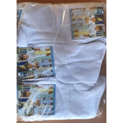 Носки Хб подросток 33-35 белые Носки Хб подросток 33-35 белые