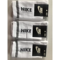 Носки NIKE ликра мужская 41-44 высокая резинка. Цвет: белый