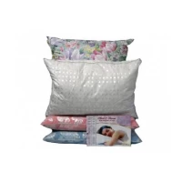 Подушка пуховая Flora&Fauna бюджетная пух 2%, перо 98%, 60x60см	