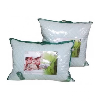 Подушка Магия снов бамбук наполнитель холлофайбер downfill, чехол микрофайбер стеганый 70x70см