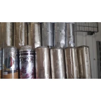 Клеенка двухсторонняя золото/серебро 140 см х 20м 