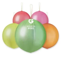 Воздушные шарики Панч - Болл ассорти неон 18" (45 см) (50шт)