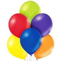 Воздушные шары 10,5" металлик ассорти 100 шт + 20 шт в подарок Belbal (Бельгия)