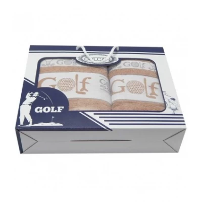 Набор полотенец Gulcan Golf 2-ка (лицо + баня) Турция Набор полотенец Gulcan Golf 2-ка (лицо + баня) Турция