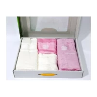 Набор полотенец Pupilla bamboo четверка (2 бани + 2 лицо) Турция