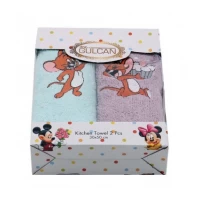 Салфетки махровые Gulcan Mouse 30*50 2 штуки Турция 