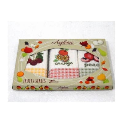 Салфетки Ayben, Adorn LUX 45x70 3шт Турция Салфетки Ayben, Adorn LUX 45x70 3шт Турция