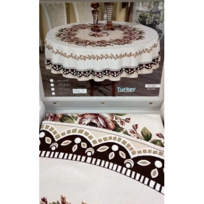 Скатерть La Perle гобеленовая d160 Турция Скатерть La Perle гобеленовая d160 Турция
