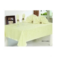 Комплект столового белья с кольцами, 9 единиц DV T 1012 Турция