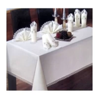 Скатерть Cicek Agova Tasli камни с салфетками 8 шт 160x220 Турция