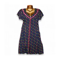 Халат трикотажный супер батал 4XL-5XL-6XL, в ассортименте