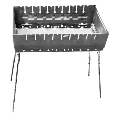 МАНГАЛ ИЗ НЕРЖАВЕЙКИ НА 10 ШАМПУРОВ