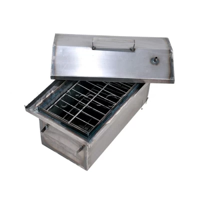 КОПТИЛЬНЯ ДОМАШНЯЯ ДЛЯ ГОРЯЧЕГО КОПЧЕНИЯ 1 ММ МАЛЕНЬКАЯ